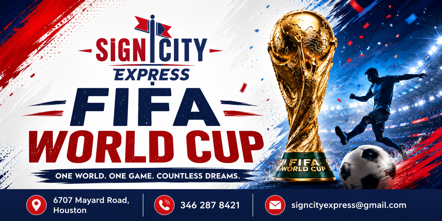 Best Signage Ideas for FIFA World Cup 2026