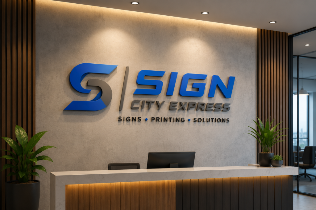 Office Lobby Signs