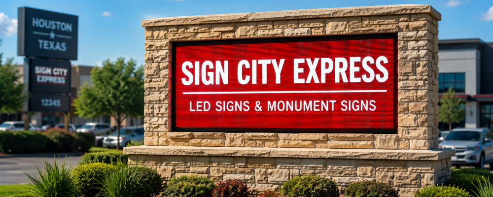 Monument Signs With LED